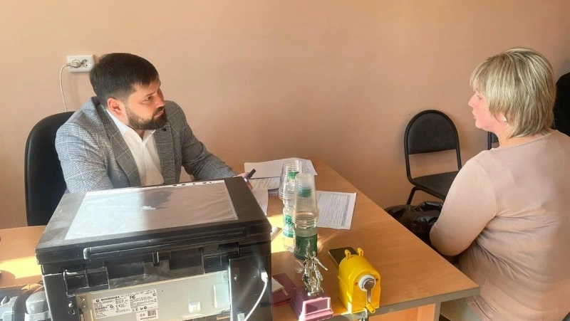 Мэр Федор Филин провел личный прием граждан в селе Лесогорское