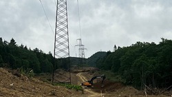 Реконструкция системообразующей ЛЭП проходит в Углегорском районе