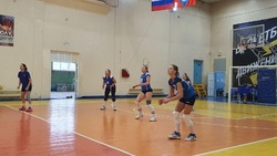 В Углегорске прошли игры чемпионата по волейболу 