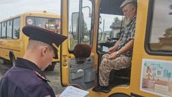 Сотрудники ГИБДД проверили состояние школьных автобусов в Углегорском районе