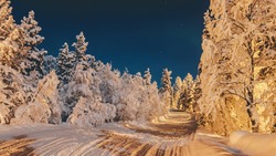 Ветренная и морозная погода ожидается на Сахалине 23 февраля