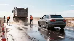 В Сахалинской области после ремонта открыли трассу Шахтерск — Бошняково