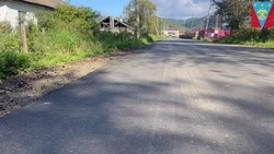 В селе Краснополье завершено асфальтирование на улице Советской