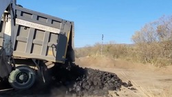 Жителям домов с печным отоплением продолжают отгружать недорогой уголь