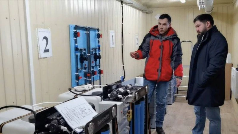 Станцию очистки воды модернизировали в Углегорске