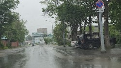 Сильный дождь обрушится на Сахалинскую область