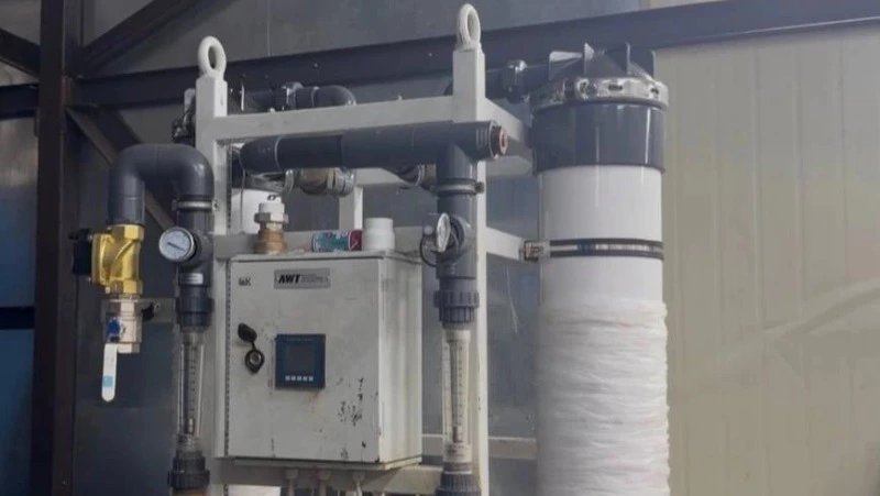 В Лесогорском обновляют станцию водоподготовки