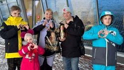 Огонь семейного очага «Сердце России» прибыл в Сахалинскую область