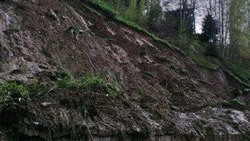 Сель сошел на участке дороги Невельск — Томари — аэропорт Шахтерск 