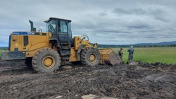Свалку использованных шин ликвидировали в Углегорском районе
