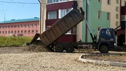 Строители и дорожники вернулись во дворы