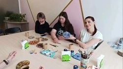 Мама — на творчестве, дети — в движении