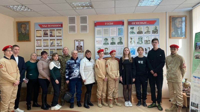 Урок мужества, посвященный участникам СВО, провели в школе села Бошняково