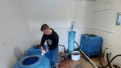 На станции водоочистки села Поречье обновили хлораторную