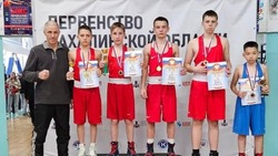 Боксеры из Шахтерска завоевали медали турнира по боксу «Сахалинские надежды»