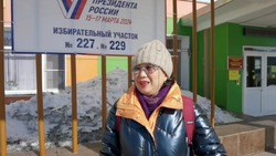 Председатель районного отделения «Сахалинские корейцы» проголосовала на выборах Президента