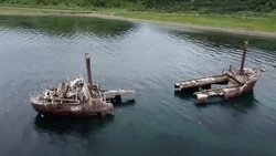 Затонувший сухогруз Sun Eagle в Углегорском районе поднимут со дна