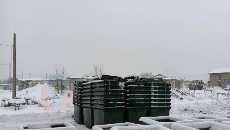 В Углегорском районе установят новые мусорные контейнеры