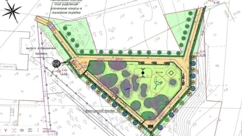 Сквер на улице Красноармейской благоустроят до 1 сентября