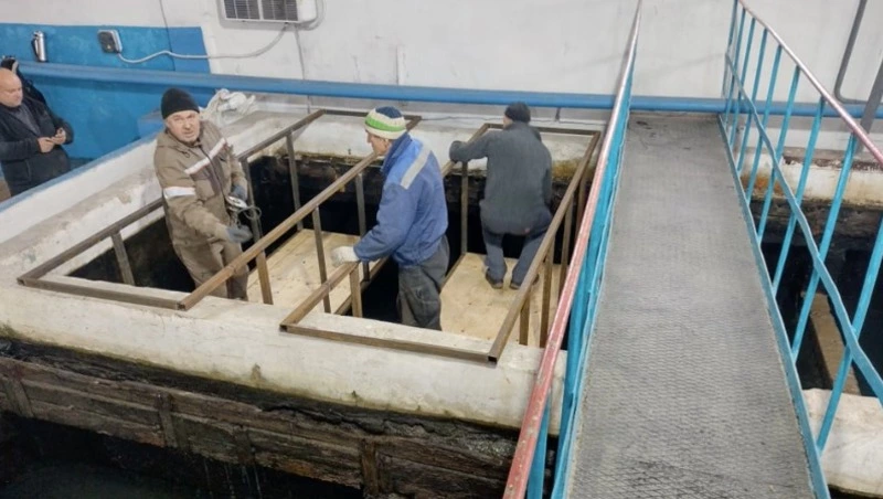 Модернизация объектов водоподготовки продолжается в Углегорске