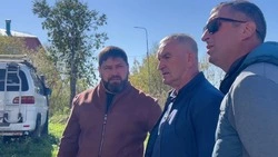 Работы на контроле у главы района