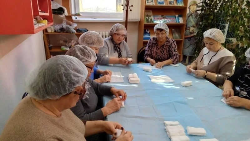 Мастер-класс по изготовлению салфеток для солдат СВО пройдет в Углегорске