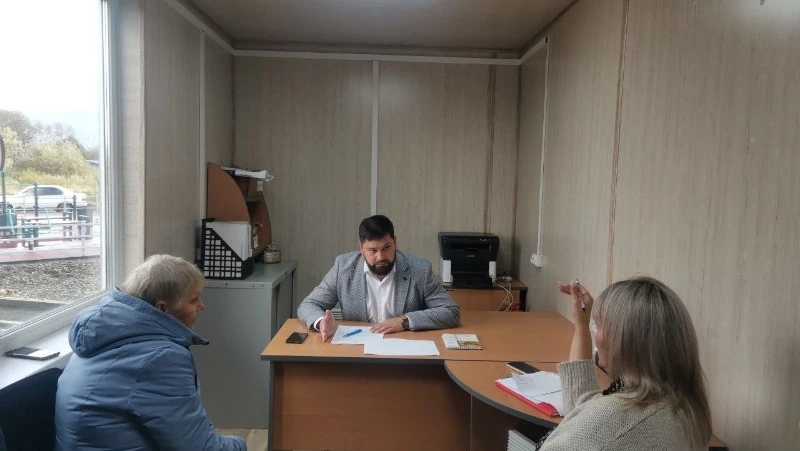 Мэр Федор Филин провел прием жителей Ольховки