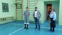 Мэр Федор Филин встретился с директором школы села Поречье